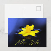 Alles Liebe – フュールディーヌ・リーブステン! ポストカード (正面/裏面)