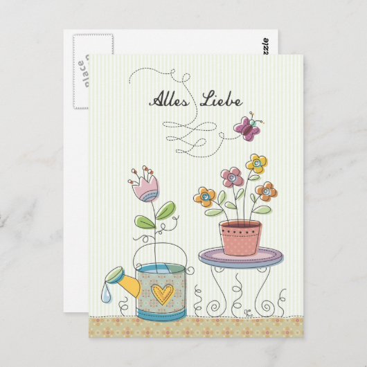 Alles Liebe ポストカード (正面/裏面)