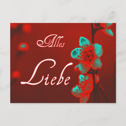 Alles Liebe zum Muttertag! ポストカード (正面)