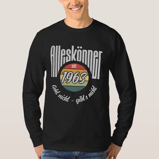 Alleskönner Since 1963  Vintage Tシャツ (正面)