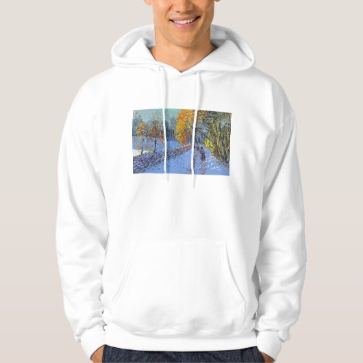 Allestree雪だるま式に増大する公園ダービー2014年 パーカ (正面)