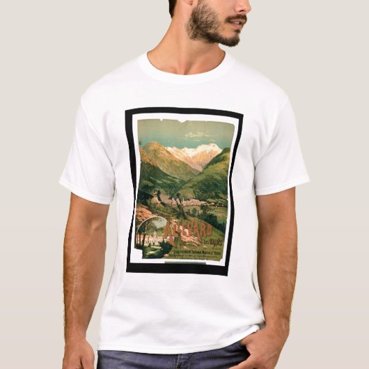 「Allevard Les Bains」のための広告、イゼール(col Tシャツ (正面)