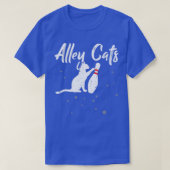 Alley Cat Funny Bowler Bowling Tシャツ (デザイン正面)
