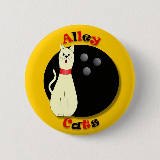 AlleyCat Pin 缶バッジ (正面)