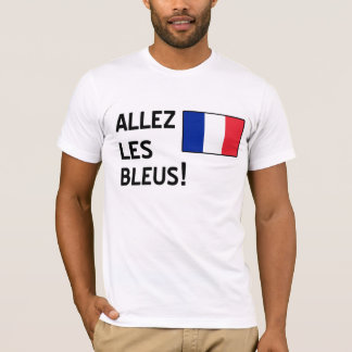 Allez Lesのブルー Tシャツ