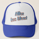 "Allez Lesブルー!" 帽子 (正面)