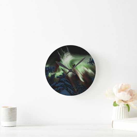 Allfather ラウンド壁時計 (ホーム)