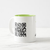 AllGoodThings.TVのマグ ツートーンマグカップ (正面左)