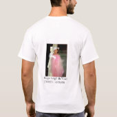 Allieのワイシャツのための歩行 Tシャツ (裏面)