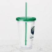 ALLIEスキースノーボーディングゴーグルマウンテンバイブ アクリルタンブラー (右)