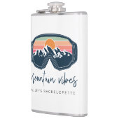 ALLIEスキースノーボーディングゴーグルマウンテンバイブ フラスク (左)