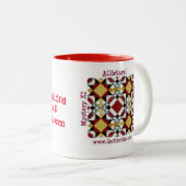 Allietareのマグ ツートーンマグカップ (正面右)