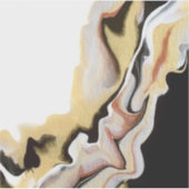 Alligare Golden Abstract アクリル フルイドアート シール (正面)