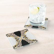 Alligare Golden Abstract Acrylic Fluid Art