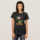 Alligathor Norse Mythology Thor Alligator Viking Tシャツ (正面フル)