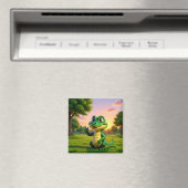 Alligator Andy – Kids Art  Magnet - Hi マグネット (インサイチュ (食洗機))