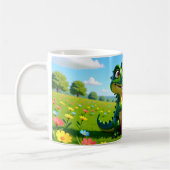 Alligator Andy Mug – A – Alphabet  コーヒーマグカップ (左)