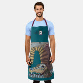 Alligator apron エプロン (着用した状態)