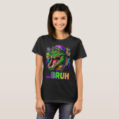 Alligator Bruh Mardi Gras Costume Men Women Kids  Tシャツ (正面フル)