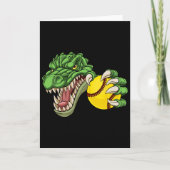 Alligator Crocodile Dinosaur Softll Character  カード (正面)