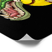 Alligator Crocodile Dinosaur Softll Character  ポスター (角)