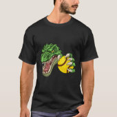 Alligator Crocodile Dinosaur Softll Character  Tシャツ (正面)
