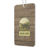 Alligator Dark Wood Grain Auto/Truck Air Freshener カーエアーフレッシュナー (左)