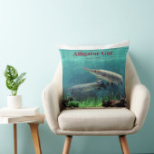 Alligator Gar Pike クッション (椅子)