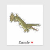 Alligator gar vinyl sticker シール (シート)