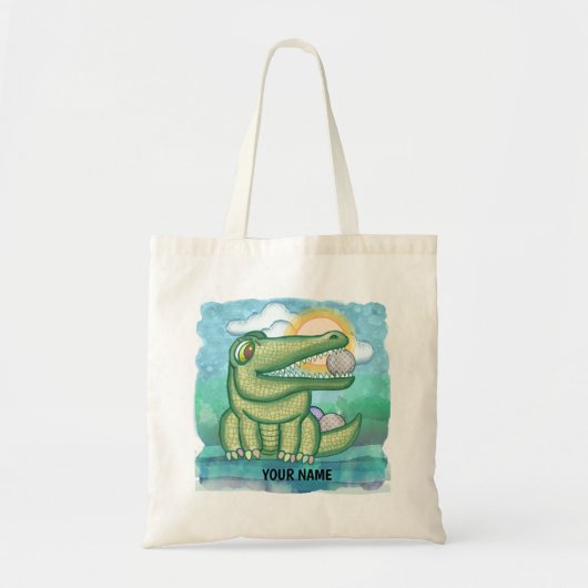 Alligator Golf トートバッグ (正面)