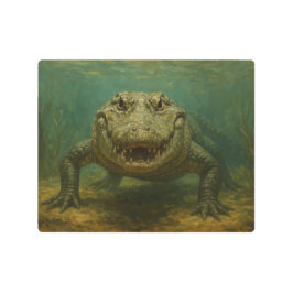 Alligator Metal Print メタルプリント