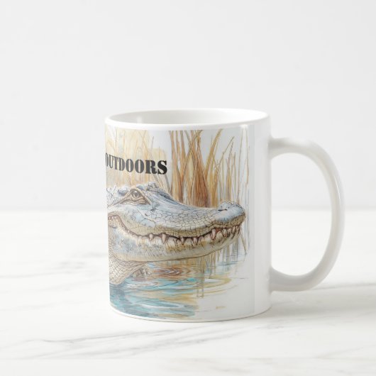 Alligator Mug コーヒーマグカップ (右)