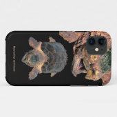 Alligator snapping turtleのiPhone Case,No.2 Case-Mate iPhoneケース (裏面(横))