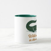 Alligator Swamp Nature Graphic Tee マグカップ (中央)