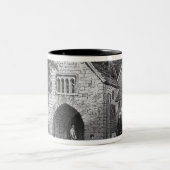 Allingtonの城 ツートーンマグカップ (中央)