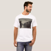 Allingtonの城、メードストーンの近くで、ケント; 月光 tシャツ (正面フル)
