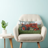 Allis Chalmerのトラクターの枕 ランバークッション (椅子)