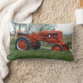 Allis Chalmerのトラクターの枕 ランバークッション (ブランケット)