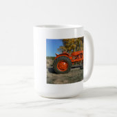 Allis Chalmerのトラクターの秋のマグ コーヒーマグカップ (正面右)