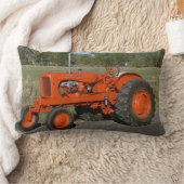 Allis Chalmersのトラクターの夏のLumbarの枕 ランバークッション (ブランケット)