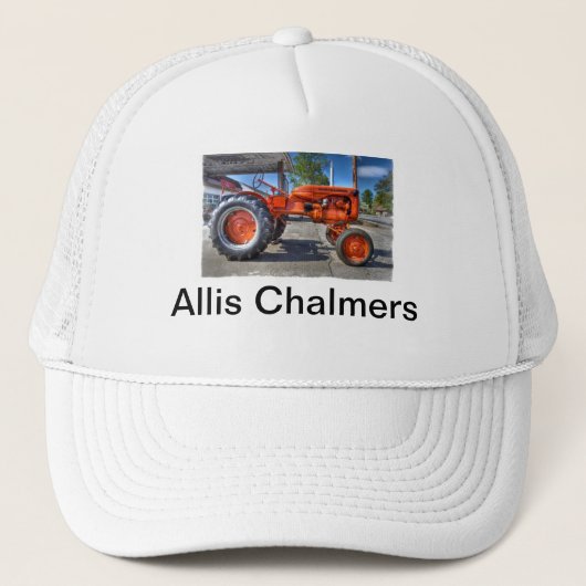 Allis Chalmersのトラクター キャップ (正面)