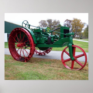 Allis-Chalmers 10のトラクターのプリント ポスター