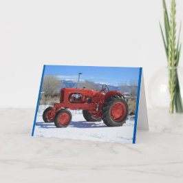 Allis Chalmers WD45の1955年のトラクターの挨拶状 カード