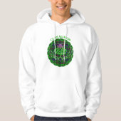 Allison Scottish Tartan Celtic Thistle パーカ (正面)