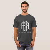 Allister白3Dロゴ Tシャツ (正面フル)