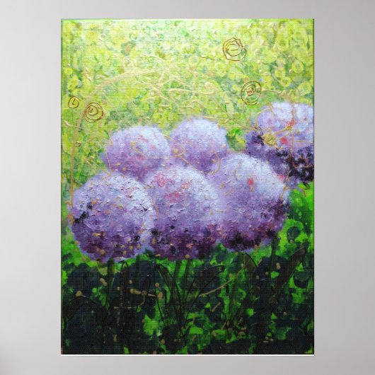 Alliums at Laycock 18inx24inバリューポスターマット ポスター (正面)