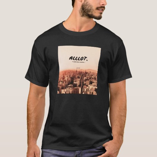 "Alllot" スカイラインTシャツ！ Tシャツ (正面)