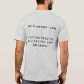 allnurses.comqh qdの灰色の報酬 tシャツ (裏面)