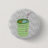 ALLOEKAKI 缶バッジ (正面)