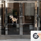 Allosaurus  ウィンドウサイン (オフィスドア)